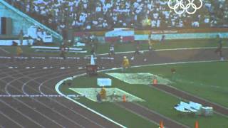 Edwin Moses is once again unbeatable  Los Angeles 1984 Olympic Games [upl. by Tnomal]