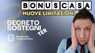 CESSIONE dei crediti edilizi 2022 STOP alle cessioni reiterate [upl. by Tavi]