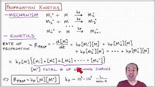 Introduction to Polymers  Lecture 64  Free radical polymerization kinetics part 2 [upl. by Claudette744]