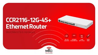 CCR211612G4S Ethernet Router [upl. by Nuzzi]