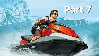 Grand Theft Auto V walkthrouge Part 7 Jet Ski Chase gta gta5 [upl. by Ear481]