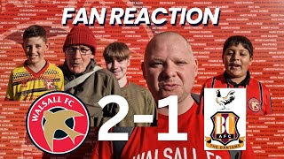 Fan Reaction after Walsall 21 Bradford [upl. by Stuart]