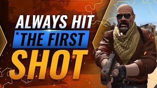 The ULTIMATE AIMING GUIDE How To Win EVERY DUEL amp Hit The First Shot  CSGO [upl. by Assilam804]