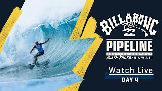 WATCH LIVE Billabong Pro Pipeline  Day 4 [upl. by Rhu]