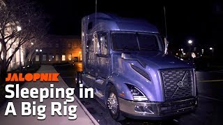 Big Rig Sleeping Is Better Than You Think  Time for Trucks Extra [upl. by Ydnew905]