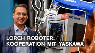 Lorch x Yaskawa Schweißroboter Kooperation Lorch Schweißzelle zum Roboterschweißen  Blechexpo 2021 [upl. by Croner]