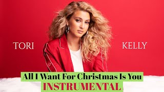 Tori Kelly  All I Want For Christmas Is You Instrumental [upl. by Adnor999]