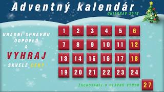 Vianočná súťaž  adventný kalendár unizdrav [upl. by Adamik]