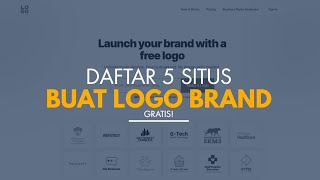 Daftar 5 Situs Buat Logo Olshop Gratis Tanpa Aplikasi [upl. by Eimareg16]