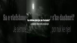 Flori Mumajesi  2 Pika Dashuri Lyrics Video muzikeshqip florimumajesi music lyrics song [upl. by Ythomit246]