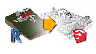 Revit to SketchUp workflow in less than 4 minutes [upl. by Aisital557]