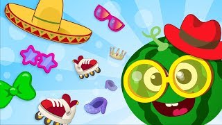 Funny Food DRESS UP games for toddlers and kids 😎 [upl. by Eeb]