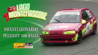 Lago Montefiascone 2022  Savucci Leonardo  Peugeot 106 Rallye [upl. by Jareen760]