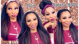 Outre Half Wig Quick Weave Neesha H302  Sheisvaree [upl. by Melena961]