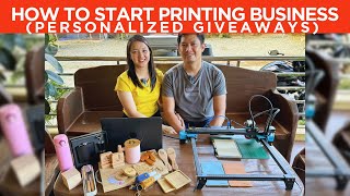 2wks ROI 25K lang puhunan SMALL BUSINESS IDEA Personalized Printing How to start amp lessons [upl. by Iaras]