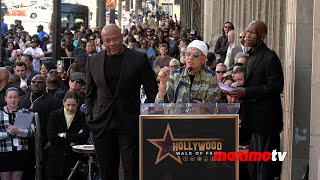 Jimmy Iovine speech at Dr Dres Hollywood Walk of Fame star ceremony [upl. by Htennaj845]