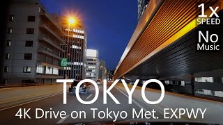 4K Tokyo Met EXPWY Night Drive C2  Bayshore  C1Outer LP  Harumi 首都高夜景ドライブ [upl. by Eleynad435]