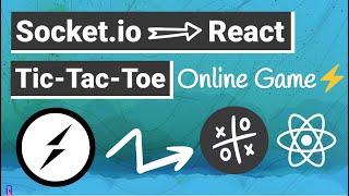 Full Socketio and Reactjs Online Multiplayer TicTacToe Game  Socketio From Zero To Hero [upl. by Schnabel]