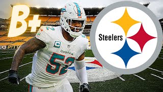 Elandon Roberts Highlights Welcome To The PITTSBURGH STEELERS [upl. by Murielle]