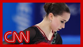 Reporter describes Kamila Valievas heartbreaking Olympic finish CONTAINS SPOILERS [upl. by Michel818]