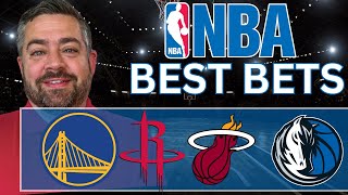 NBA Predictions Today  Warriors vs Rockets  Heat vs Mavericks  NBA Player Props For 21325 [upl. by Kerad923]