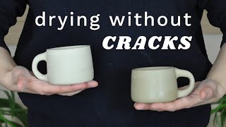 How to Dry Your Pottery WITHOUT getting Cracks [upl. by Caro]