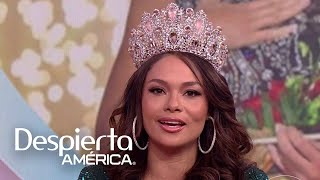 “El que persevera alcanza” Sirey Morán la primera hondureña en ganar Nuestra Belleza Latina [upl. by Zephan]