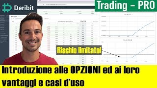 Trading di OPZIONI su Bitcoin CALL PUT  le BASI Cosa sono perché usarle [upl. by Cleavland]