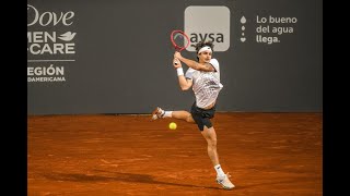 Highlights Camilo Ugo Carabelli Vs Varillas SF Challenger Buenos Aires II 2022 [upl. by Ardnic217]