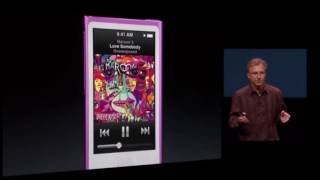 Apple iPod Nano 7th Generation keynote [upl. by Ahsiemac816]