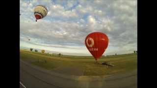 Timelapse décollage de montgolfières du 030813 [upl. by Allare]