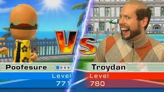 Troydan vs Poofesure  2000 Wii Sports Wager [upl. by Scrivens]