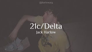 21cDelta  Jack Harlow lyricsletra [upl. by Yleoj]