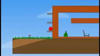 Red Ball Walkthrough Video All levels 117 [upl. by Naitsirhk]