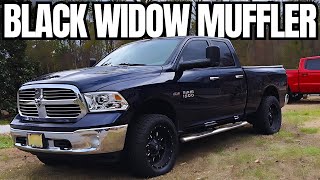 2015 Ram 1500 57 Hemi Black Widow 250 Series Muffler [upl. by Clie]