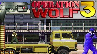 Operation Wolf 3 played with Aimtrak Light Gun  Arcade Longplay [upl. by Eivets525]