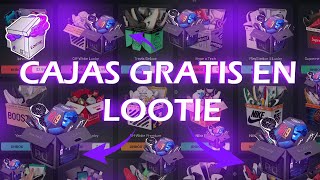 COMO CONSEGUIR MYSTERY BOXES GRATIS EN LOOTIE 100 REAL [upl. by Edelsten]