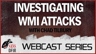 Investigating WMI Attacks [upl. by Leumel]