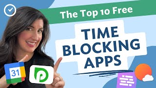 Top 10 FREE Timeblocking Apps [upl. by Anneuq]