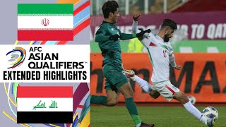 Iran vs Iraq Extended Highlights  AFC Asian Qualifiers  CBS Sports Golazo [upl. by Chemarin]