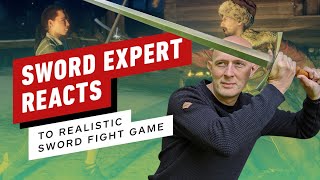 Sword Expert Reacts to Realistic Sword Fighting Game  Hellish Quart [upl. by Williamson]