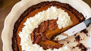 Recipe Persimmon Pumpkin Pie [upl. by Malinde227]