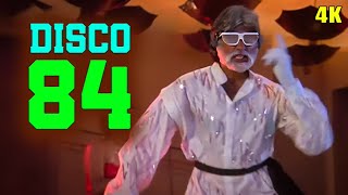 Disco 84  Kishore Kumar  Amitabh Bachchan Shakti Kapoor  Inquilaab  Disco Song [upl. by Oidacra]