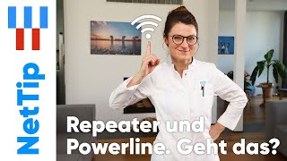 Repeater und Powerline zusammen geht das WLANVerstärkung von NetCologne erklärt  NetTip [upl. by Cerf]