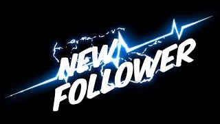 Twitch New Follower Alert Animation [upl. by Namrak]