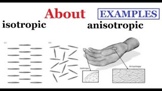 Isotropic and Anisotropic Material Difference [upl. by Wilder482]