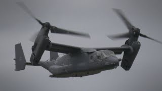 V22 Osprey Display The Transformer Aircraft [upl. by Ahsait805]