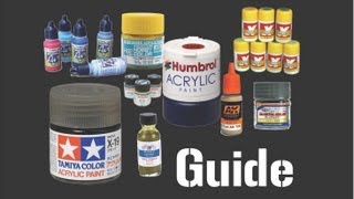 Scale Model Paint Guide Part 1 [upl. by Auqinet885]