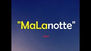 canzoni italiane 2018  quotMaLanottequot di 4tu© italian music 2018 [upl. by Halimaj513]