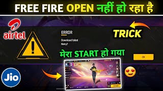 Download Failed Retry Problem 😭 Free Fire open Problem  free fire open kiyon nahi ho raha [upl. by Aime]